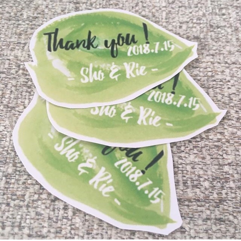 15 Adorable Designs of "Thank You Tags" to Make Your Petit Gifts Shine♡にて紹介している画像