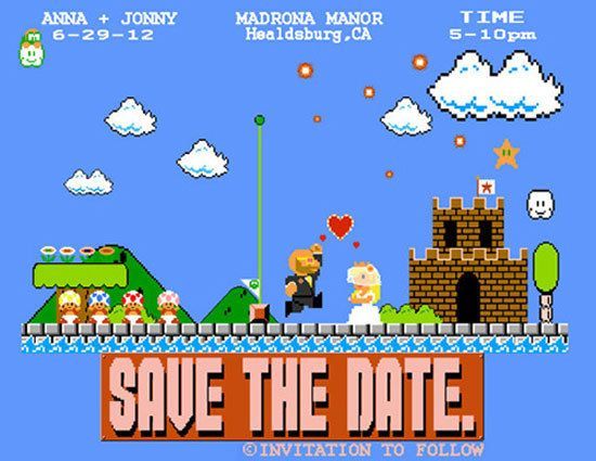 Exciting for Everyone from Adults to Kids! A Wedding in the World of the Popular Game "Super Mario Brothers"?!にて紹介している画像