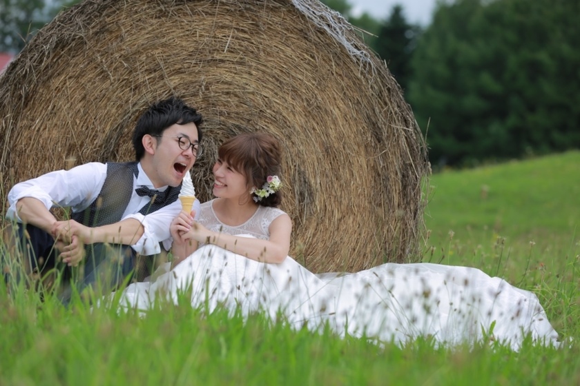 可愛い前撮りの裏技♡撮影小物には、遠慮のいらない【食品サンプル】を使うのがおすすめ♡にて紹介している画像