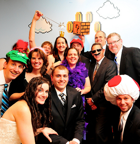 Exciting for Everyone from Adults to Kids! A Wedding in the World of the Popular Game "Super Mario Brothers"?!にて紹介している画像