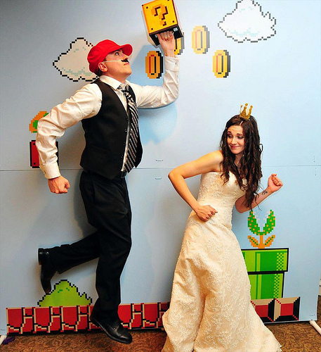 Exciting for Everyone from Adults to Kids! A Wedding in the World of the Popular Game "Super Mario Brothers"?!にて紹介している画像