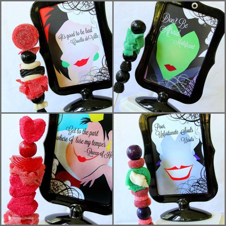 "Unique and Fun: A Disney Villains-Themed Party!"にて紹介している画像