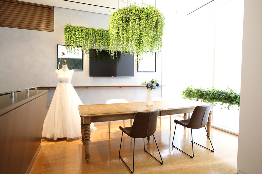 如果是展示派对风格！收费制的【1.5次婚礼】比普通婚礼更推荐＊にて紹介している画像