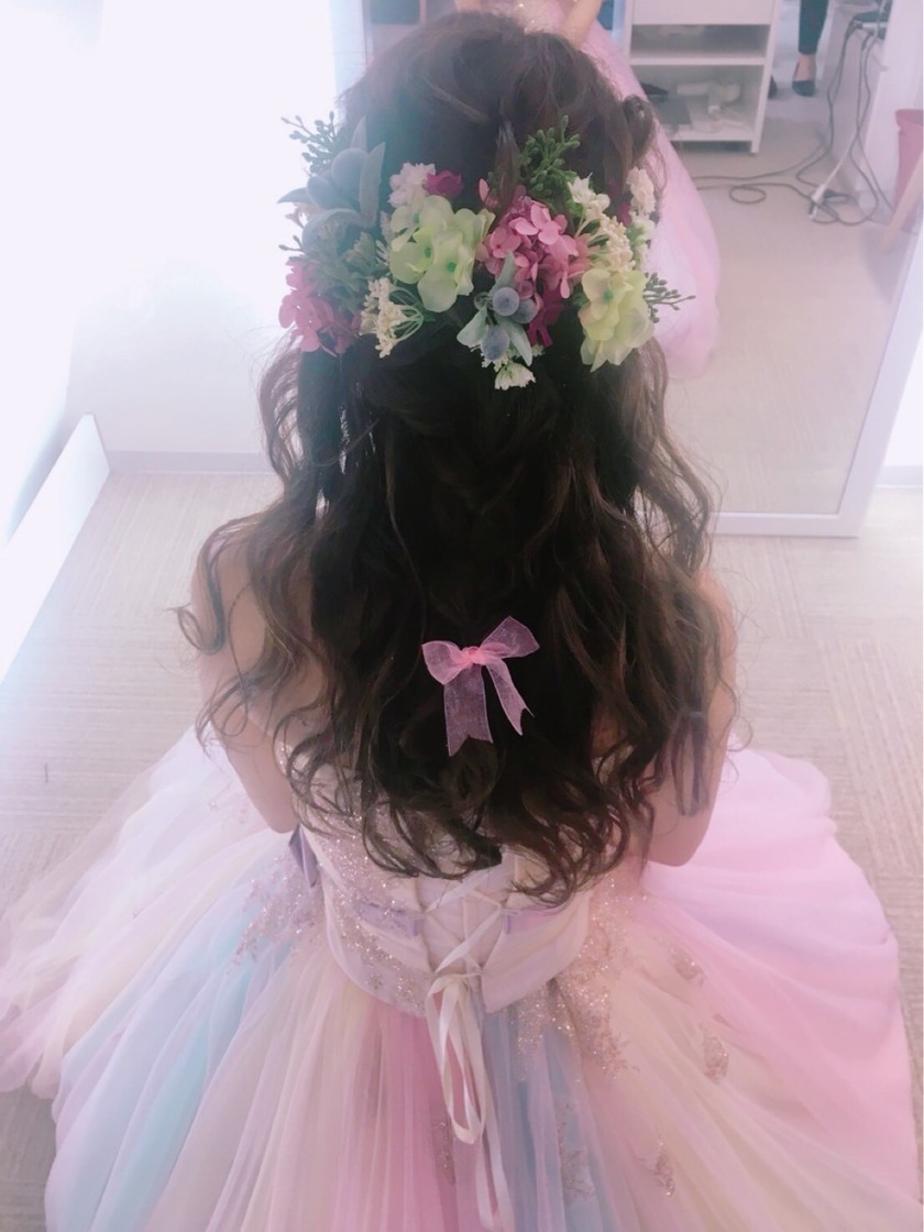 按类型选择*4种发型，汇总可爱的发型整理【仅限化妆师的照片】にて紹介している画像