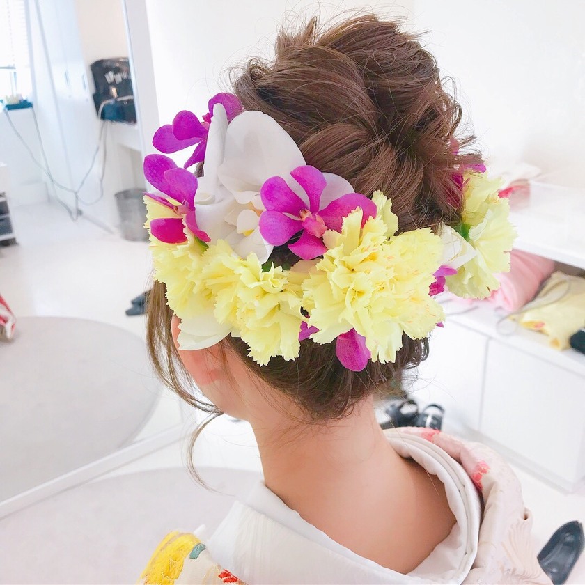 按类型选择*4种发型，汇总可爱的发型整理【仅限化妆师的照片】にて紹介している画像