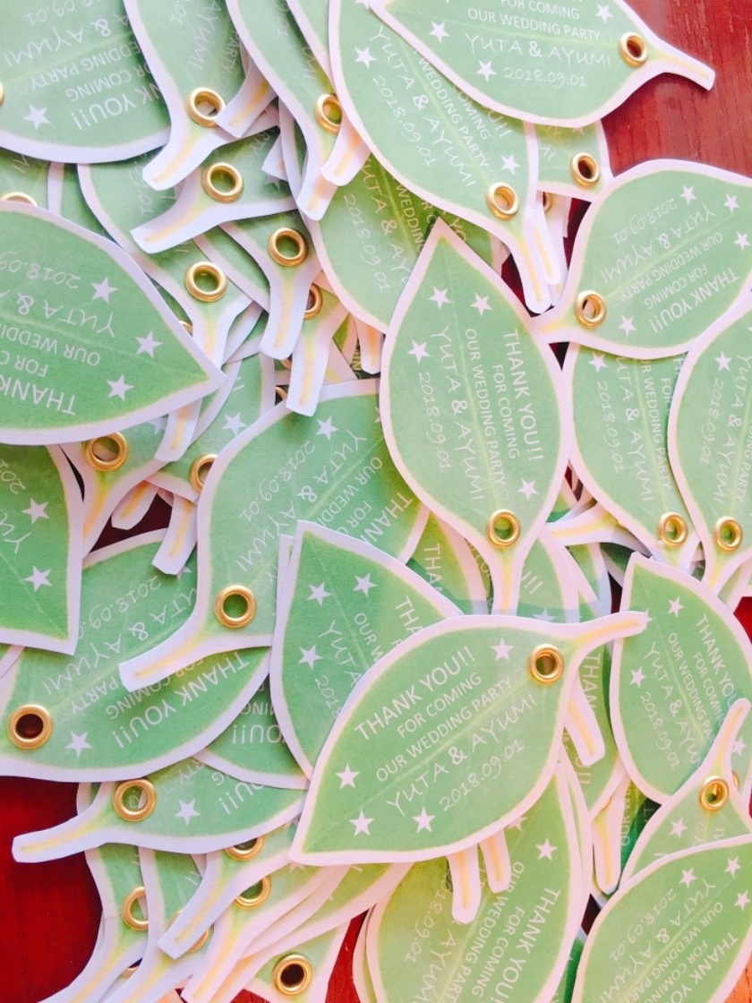 "The Ultimate Guide: Don't Leave Anything Unfinished! A Comprehensive Collection of DIY Paper Items for Your Wedding Ceremony ♡"にて紹介している画像