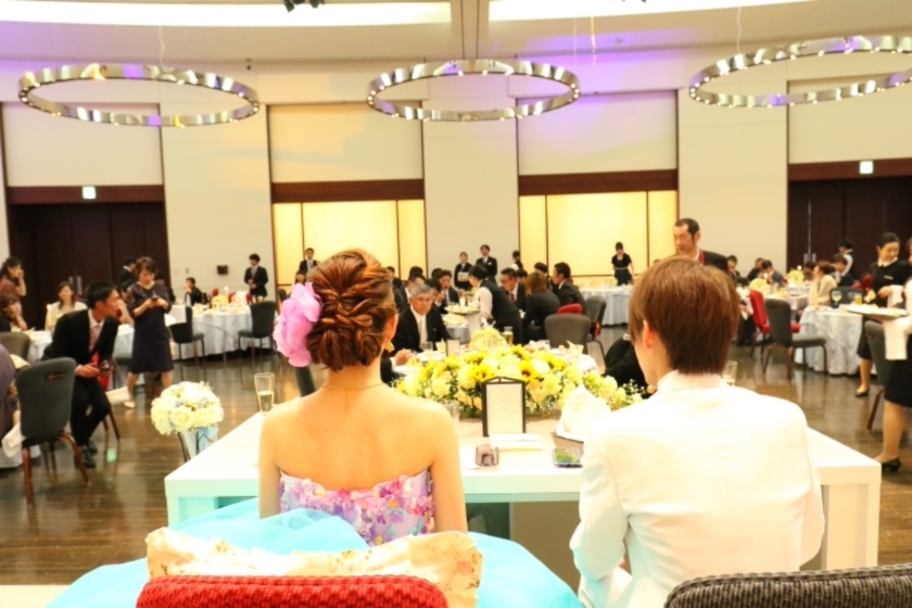 Here's a Realistic Wedding Reception Report! Are There Ideas and Performances You'd Like to Imitate or Incorporate?にて紹介している画像