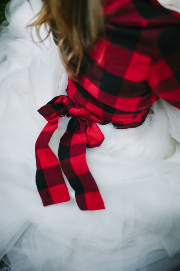 新しいドレスの着こなし方＊『チェックシャツ×ふわふわドレス』が話題です♡にて紹介している画像