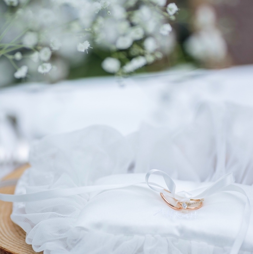 What Designs Are Trending? A Special Feature on Cute 'Ring Pillows' Found on Instagramにて紹介している画像