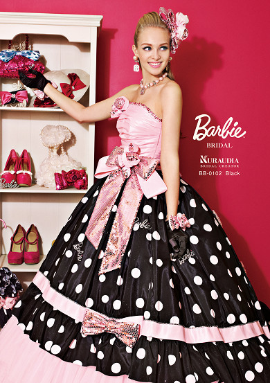 "Just Like a Barbie Doll: The Adorable 'Barbie BRIDAL' That Will Turn You into a Princess!"にて紹介している画像