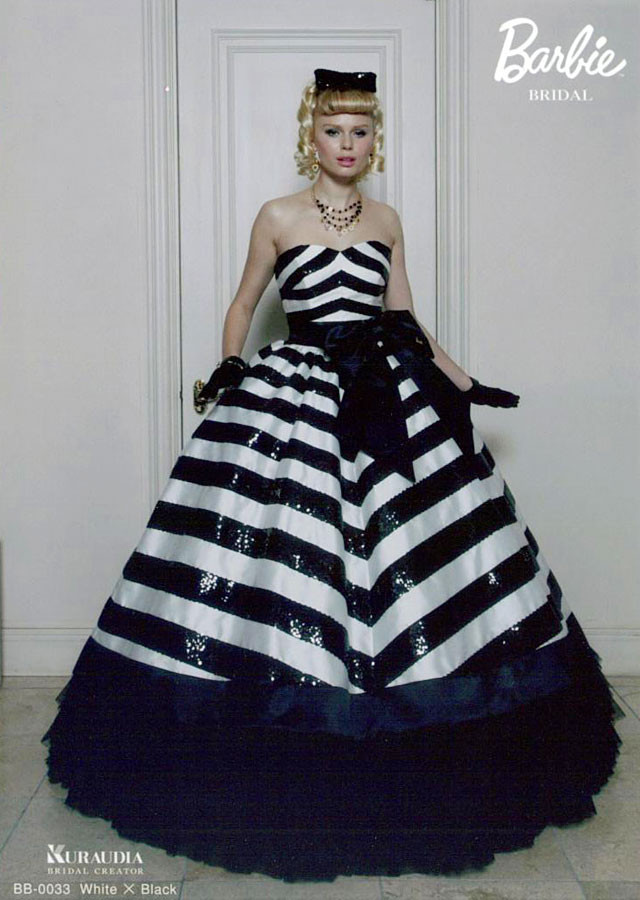 "Just Like a Barbie Doll: The Adorable 'Barbie BRIDAL' That Will Turn You into a Princess!"にて紹介している画像