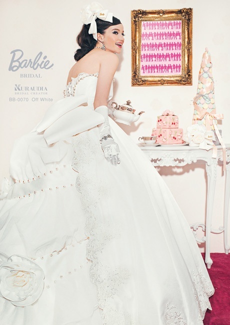 値下げ！美品！Barbie ウェディングドレス 花嫁 結婚式 Barbie BRIDAL (BB-0104)｜Barbie BRIDALドレス｜岐阜・名古屋の