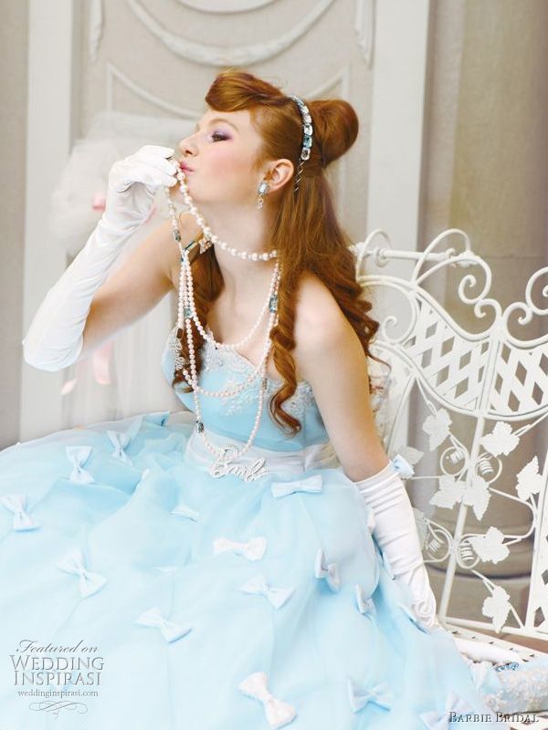 "Just Like a Barbie Doll: The Adorable 'Barbie BRIDAL' That Will Turn You into a Princess!"にて紹介している画像