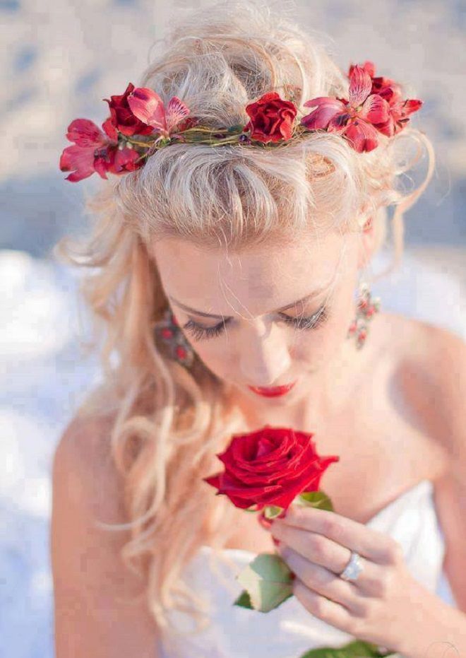 What Color Flower Should You Choose? A Collection of Desired Images Based on Trending Hair Crown Colors*にて紹介している画像