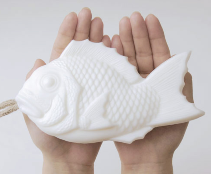 "2,500 Yen Each! Tamano Hada Soap's 'Real Taiyaki-Shaped Welcome Soap' Makes a Big Impression"にて紹介している画像
