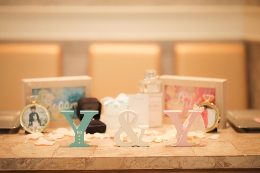 What Items to Display? Decoration Examples of Reception Areas from 9 Experienced Brides ♩にて紹介している画像