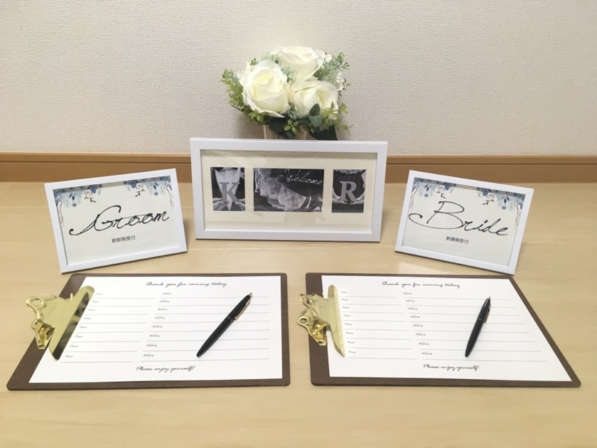 "Real Inspiration! I Want to See Designs of Reception Spaces from Experienced Brides♡"にて紹介している画像