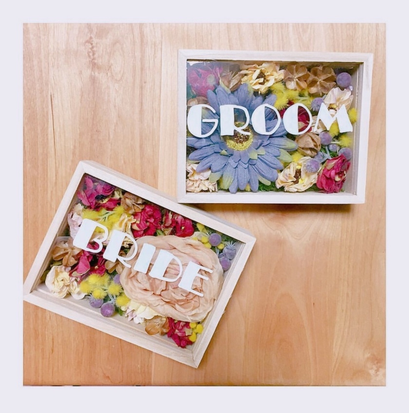 材料ぜーんぶ100均！100円ショップのグッズだけでDIYした素敵なウェディングアイテム6選♩にて紹介している画像