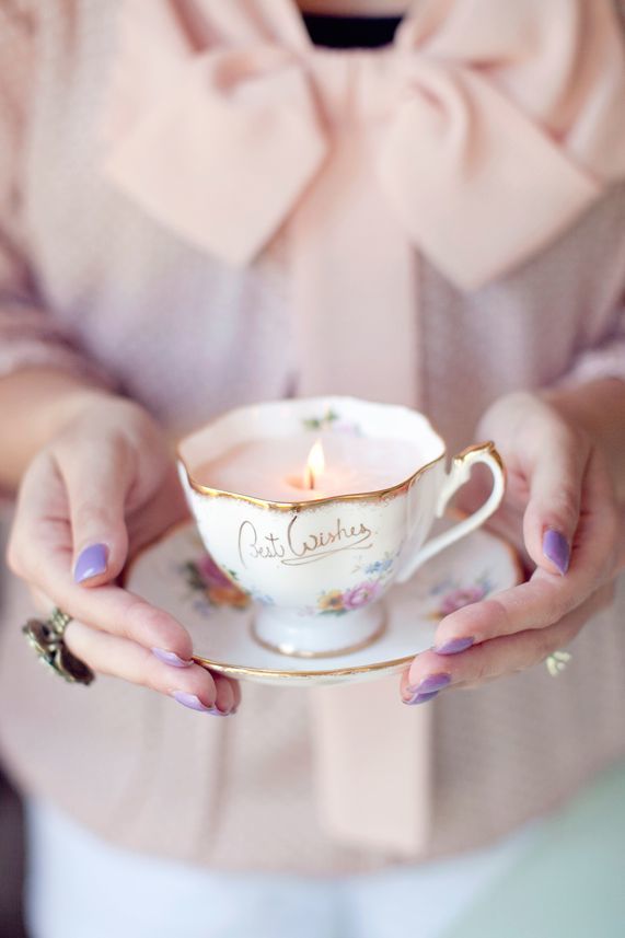 Endless Variations ♡ Create Cute and Easy DIY Candles for a Romantic Touch! ♩にて紹介している画像