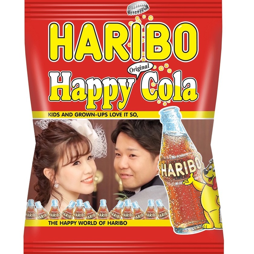 최근 트위터에서 자주 보는♡ 하리보 봉투의 오리지널 이미지를 만들 수 있는 사이트가 재미있다にて紹介している画像