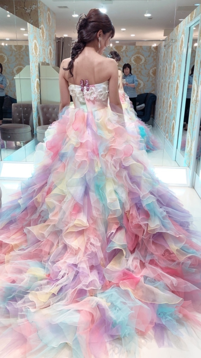 A Must-Try Collection of Colorful Dresses That Will Make You Fall in Love at First Sight♡ Popular on Instagram!♩にて紹介している画像