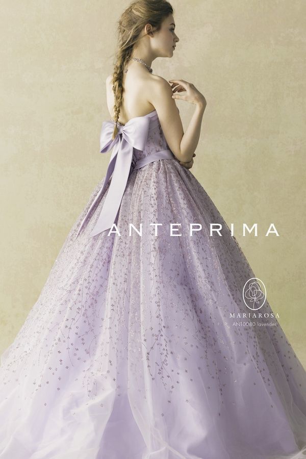 お花が可愛い＊アンテプリマのドレスを着て、エレガントで可憐な花嫁になる♡にて紹介している画像