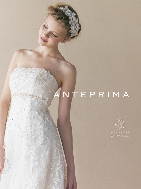 お花が可愛い＊アンテプリマのドレスを着て、エレガントで可憐な花嫁になる♡にて紹介している画像