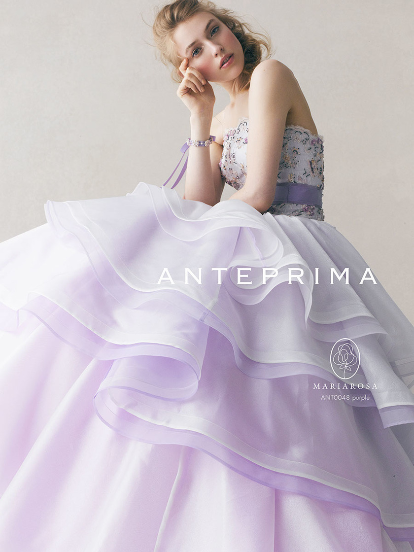 お花が可愛い＊アンテプリマのドレスを着て、エレガントで可憐な花嫁になる♡にて紹介している画像