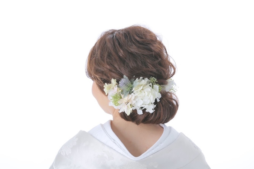 与和装相配的时尚发型超级可爱♡〔和装×洋发〕特辑＊にて紹介している画像