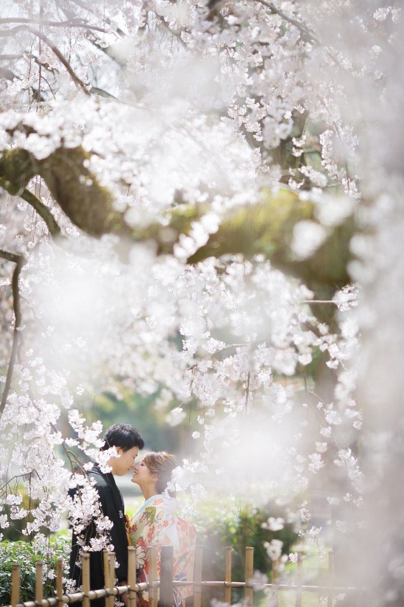 【完全保存版100ショット公開！】和装前撮りで真似したい可愛いポーズ総まとめ＊にて紹介している画像