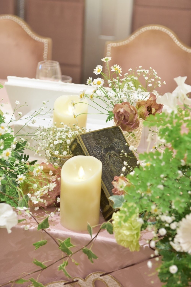 どんな雰囲気にする？今週の高砂装花コーディネートカタログ10選vol.3にて紹介している画像