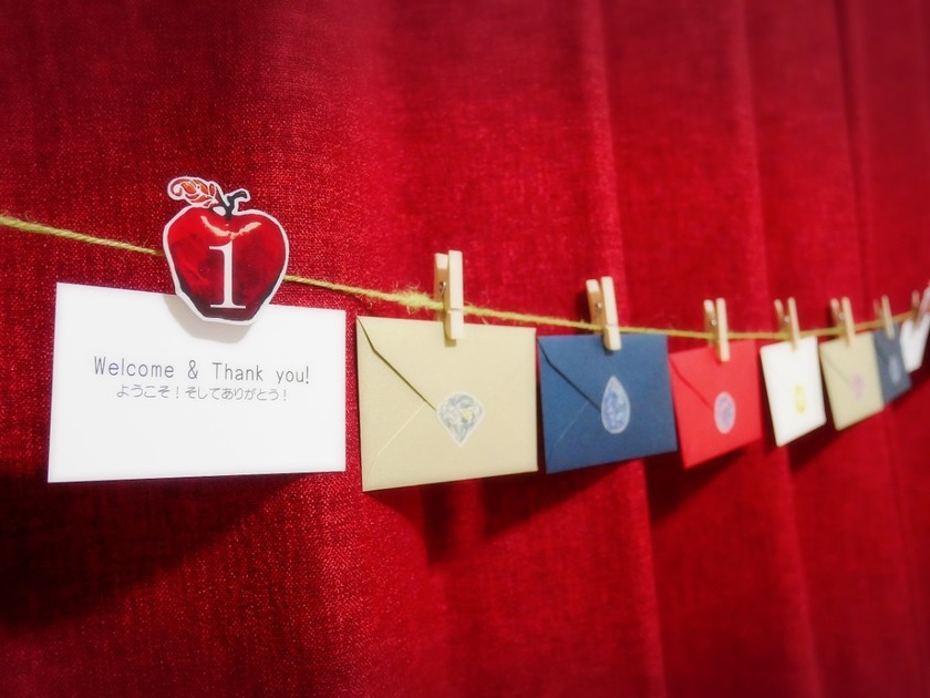 Dear Beloved Guests, Please Enjoy Our Letter! ♡ A Showcase of Wall Letter Decorations ♩にて紹介している画像