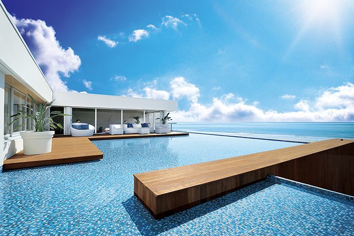 『テラスハウス』の世界観が大好き♡この夏はシーサイドでオーシャンビューWedding＊にて紹介している画像