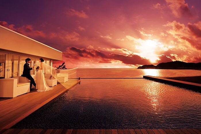 『テラスハウス』の世界観が大好き♡この夏はシーサイドでオーシャンビューWedding＊にて紹介している画像