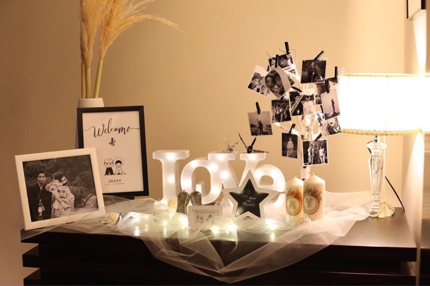 何を飾ったかじっくり見たい！卒花さんのウェルカムスペース実例を詳しく紹介します♡にて紹介している画像