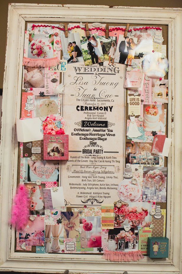 Creative Ways to Use Picture Frames: DIY Stylish Wedding Decor!にて紹介している画像