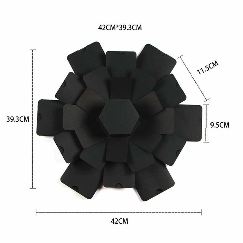 写真を貼るだけで手作りできるサプライズボックスの土台が便利 Marry マリー