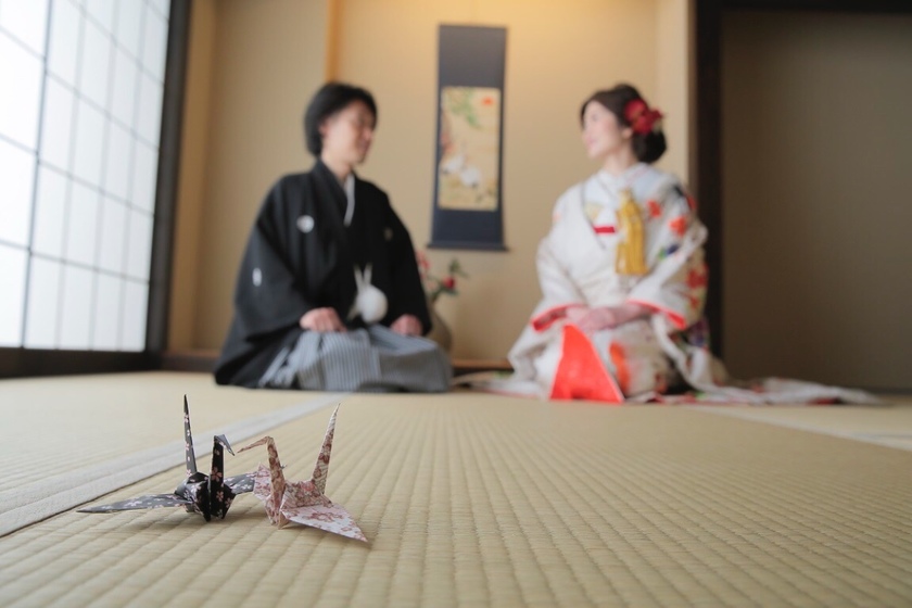 【完全保存版100ショット公開！】和装前撮りで真似したい可愛いポーズ総まとめ＊にて紹介している画像