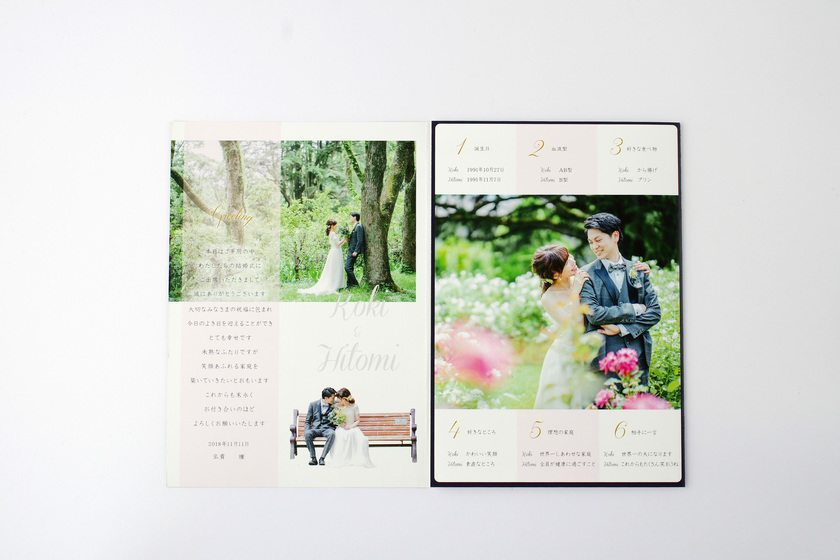 何ページくらいの厚さにしたい？ボリューム別《プロフィールブックに書く内容・構成案》にて紹介している画像