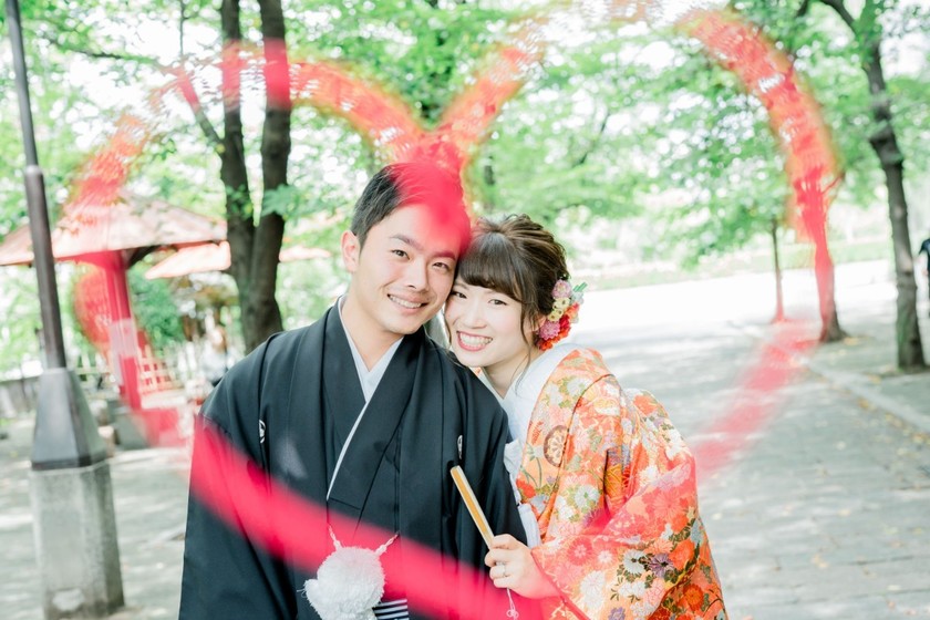 【完全保存版100ショット公開！】和装前撮りで真似したい可愛いポーズ総まとめ＊にて紹介している画像