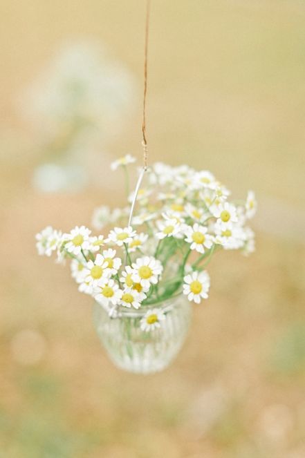 Charming Spring Wedding: Featuring Delicate Yellow and White "Margaret" Flowers as the Main Attraction ♡にて紹介している画像