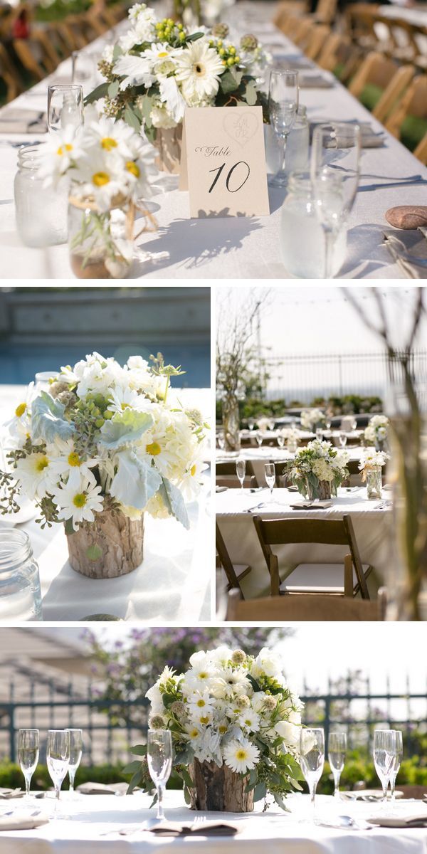 Charming Spring Wedding: Featuring Delicate Yellow and White "Margaret" Flowers as the Main Attraction ♡にて紹介している画像