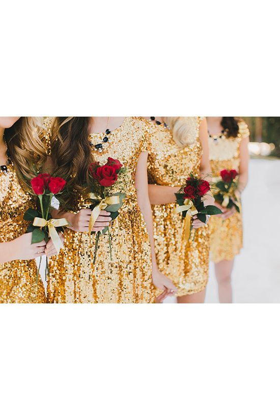 結婚式をもっと華やかに♡ウェディングドレスを引立てるブライズメイドの衣装紹介**にて紹介している画像