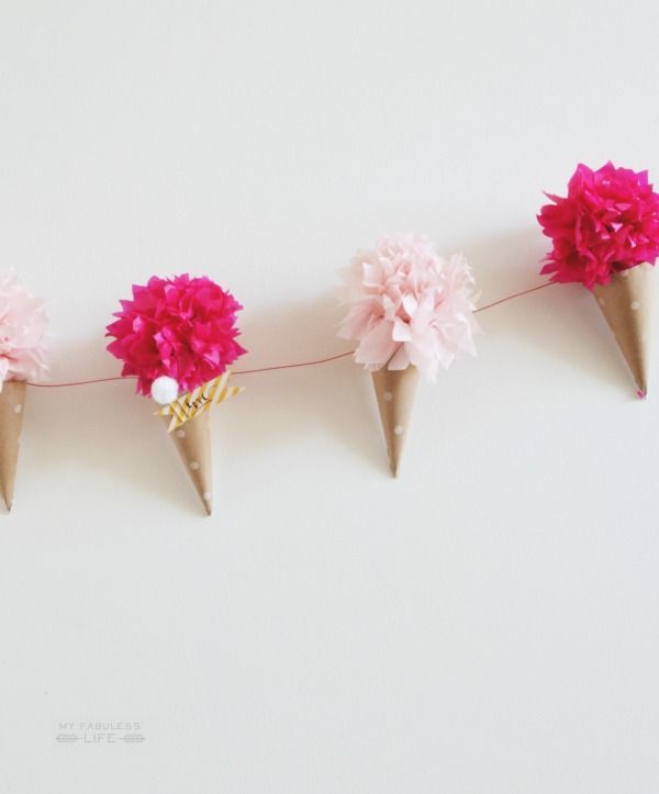 Do You Know About Flower Cones? ♡ Adorable Bouquets That Look Just Like Ice Cream! ♡にて紹介している画像