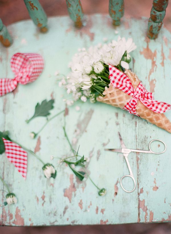 Do You Know About Flower Cones? ♡ Adorable Bouquets That Look Just Like Ice Cream! ♡にて紹介している画像