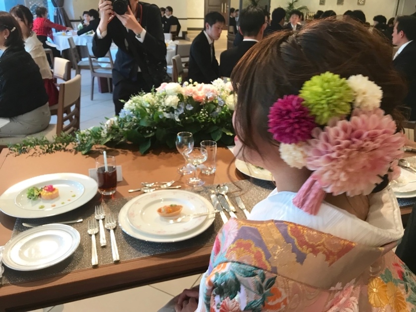 与和装相配的时尚发型超级可爱♡〔和装×洋发〕特辑＊にて紹介している画像