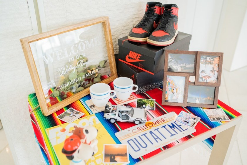 何を飾ったかじっくり見たい！卒花さんのウェルカムスペース実例を詳しく紹介します♡にて紹介している画像