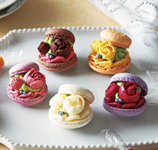 "Who knew it could be so expressive? The adorable 'Deco Macarons' are evolving!"にて紹介している画像