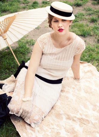 春はレトロ可愛く♡カンカン帽子が結婚式で大活躍な予感＊にて紹介している画像