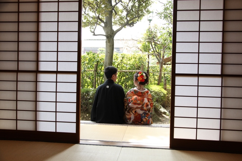 【完全保存版100ショット公開！】和装前撮りで真似したい可愛いポーズ総まとめ＊にて紹介している画像